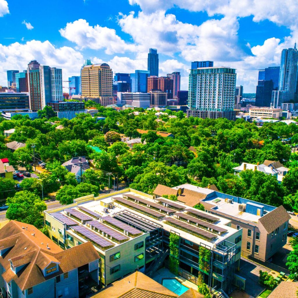 Cidades verdes: Imagine uma cidade com parques exuberantes, ciclovias em cada rua e ar puro para todos. Essa é a visão de uma cidade verde, onde a natureza e a vida urbana se integram em perfeita harmonia.